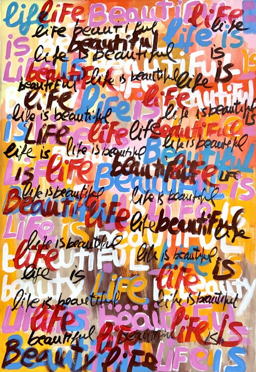 Life is Beautiful Mercedes Lagunas