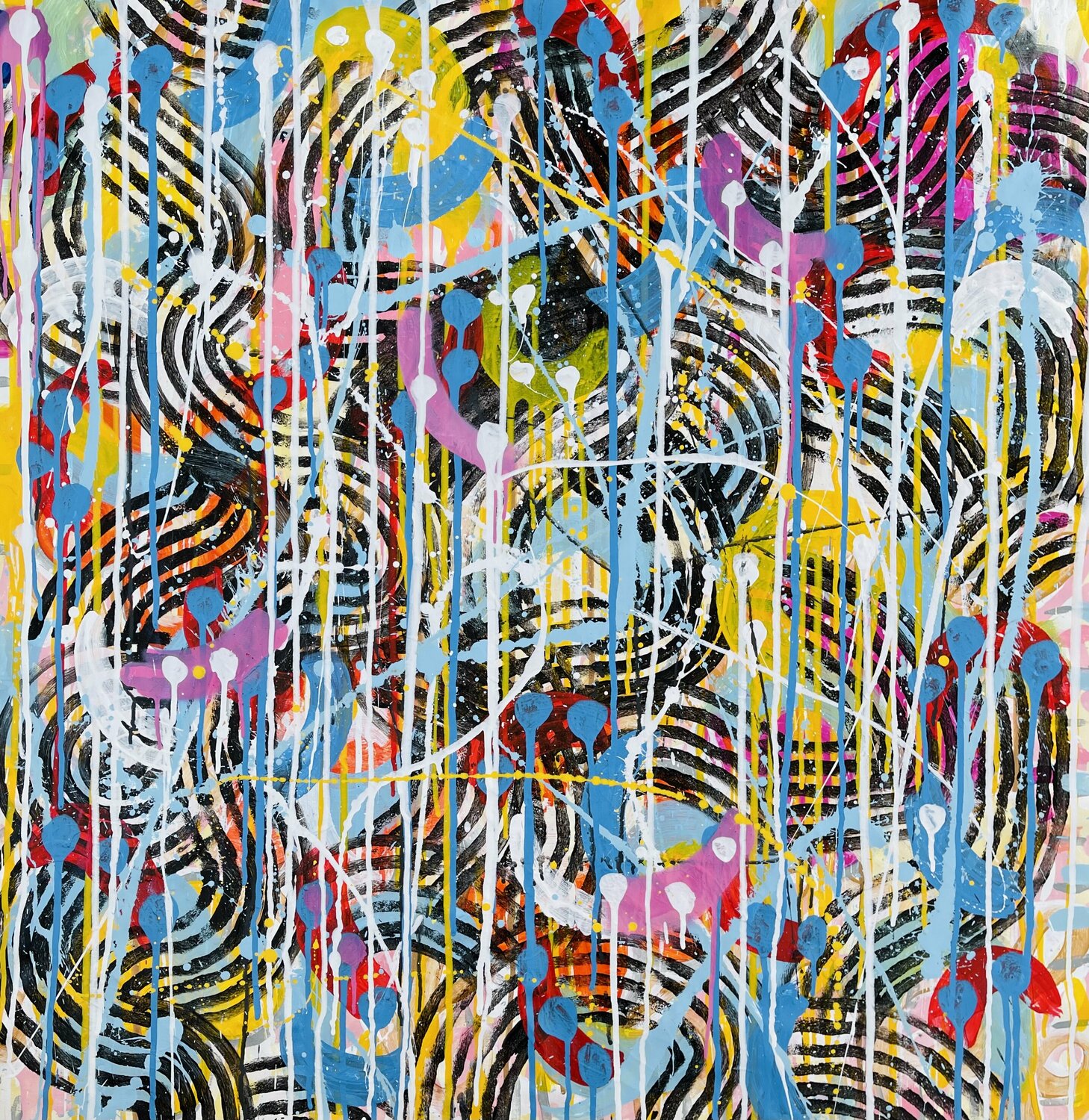 Jungle Abstract Mercedes Lagunas