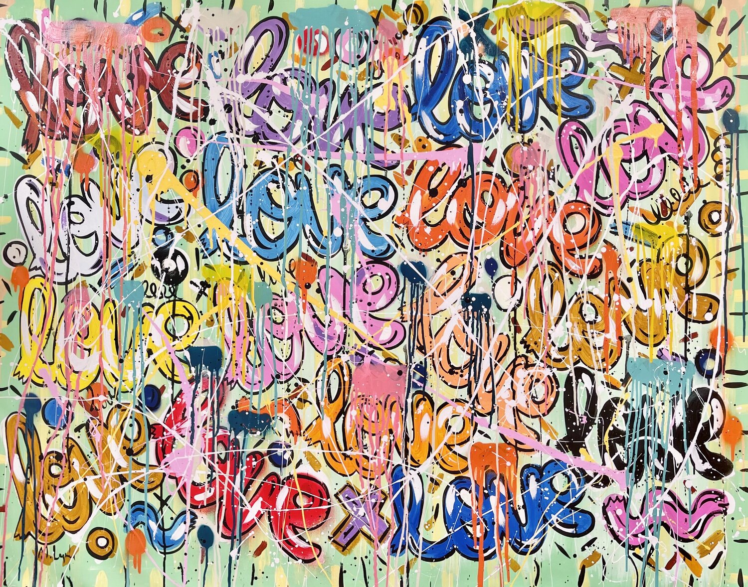 Graphic Love Mercedes Lagunas