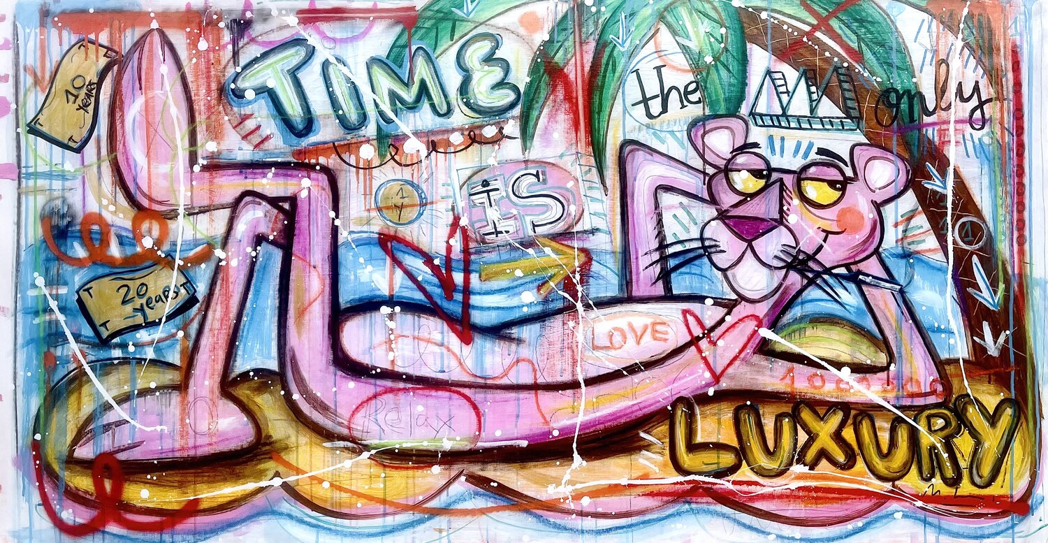 Time is the Only Luxury Mercedes Lagunas