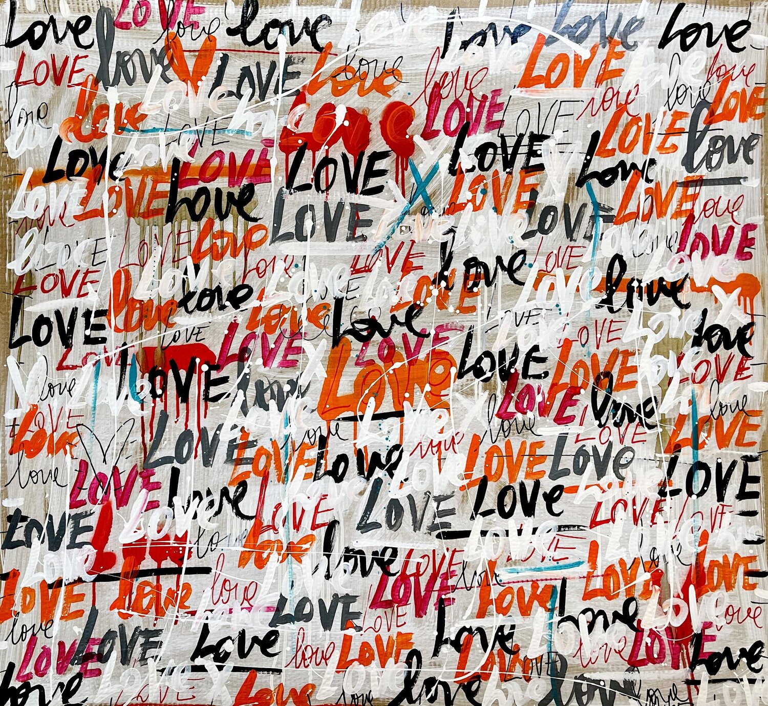 Street Love 43 Mercedes Lagunas Werk auf Papier zu verkaufen