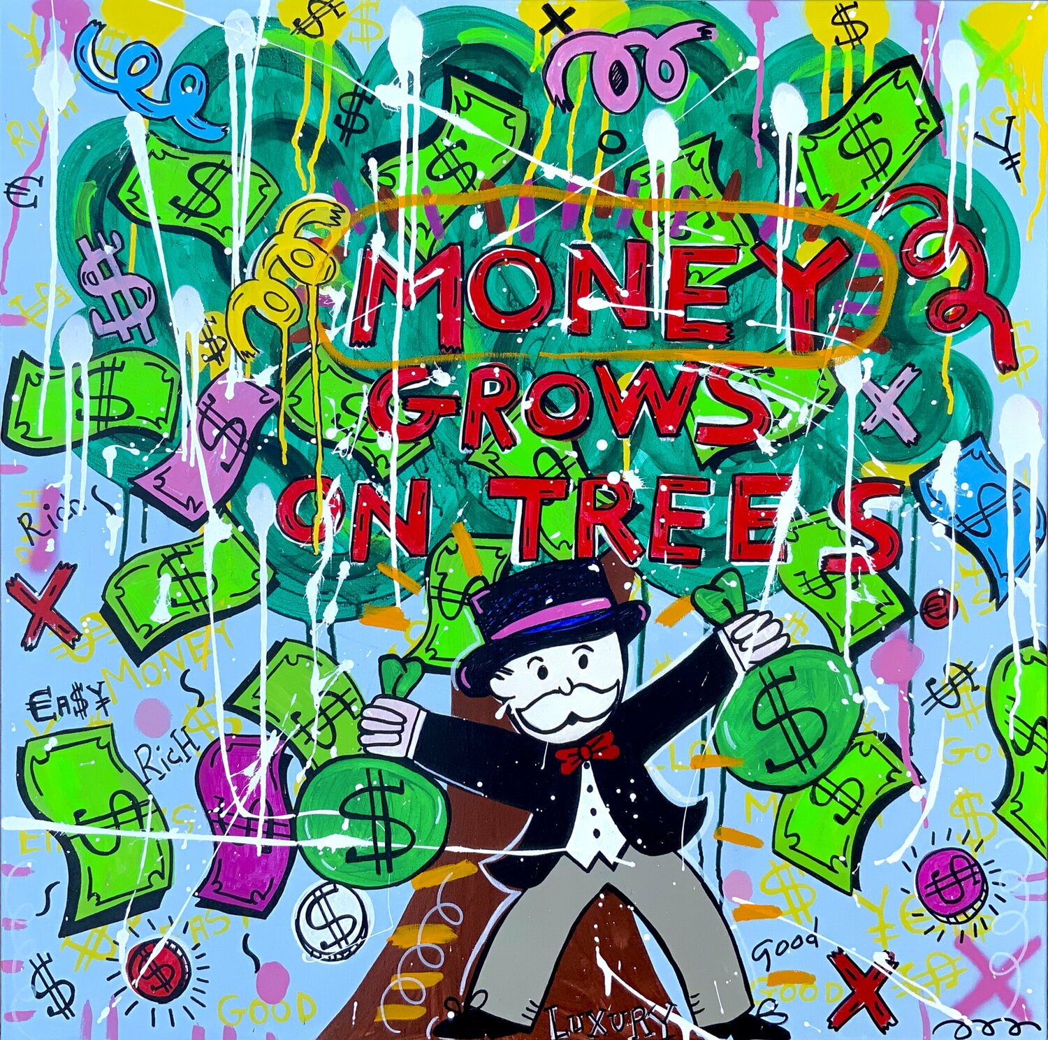 Money grows on Trees Mercedes Lagunas
