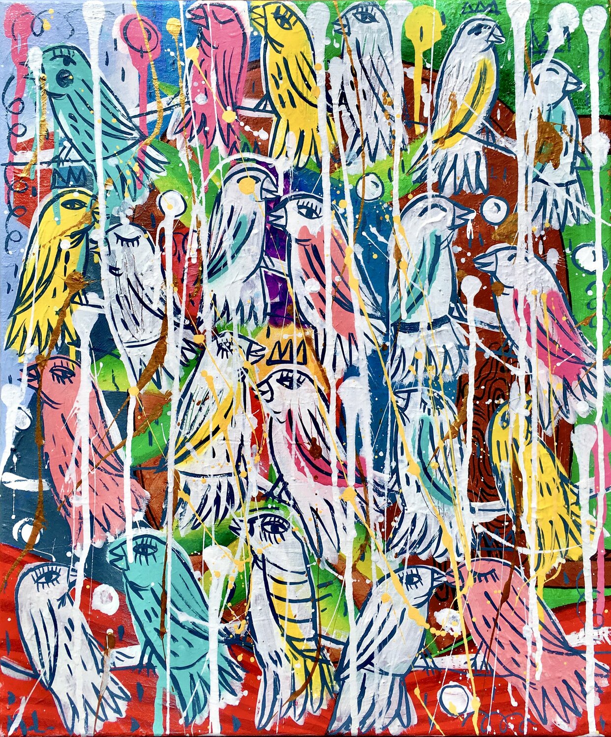 Birds Talking Mercedes Lagunas