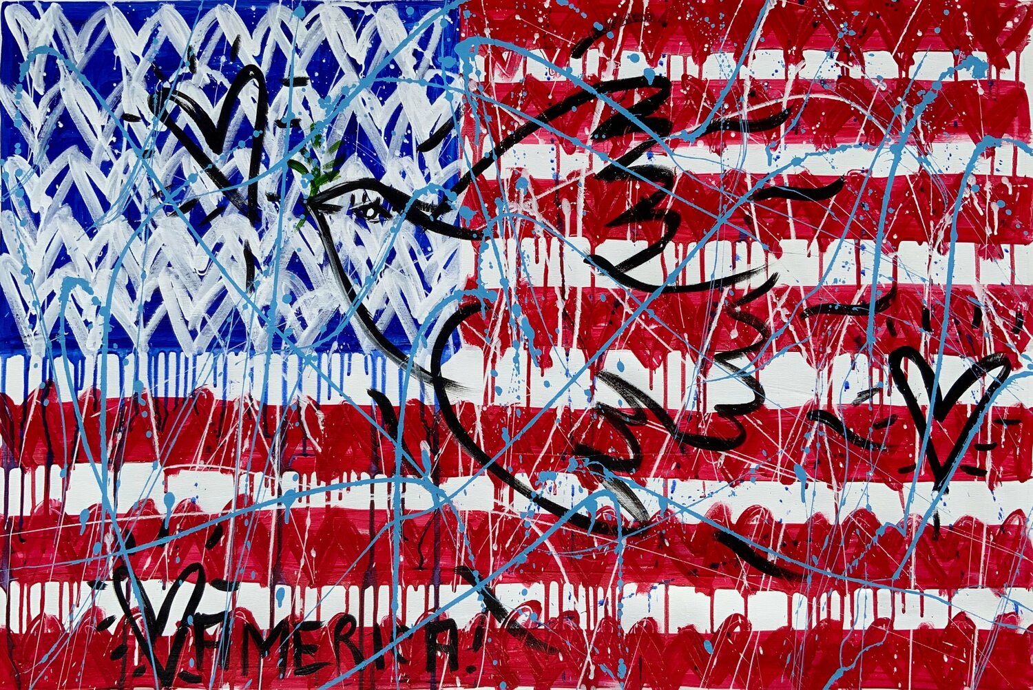 Love America! Mercedes Lagunas