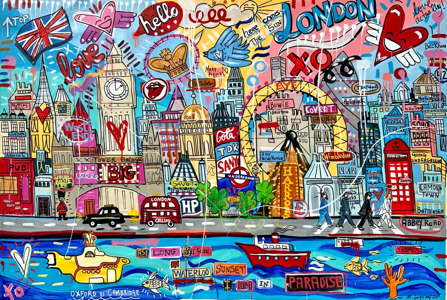 London Calling! Mercedes Lagunas