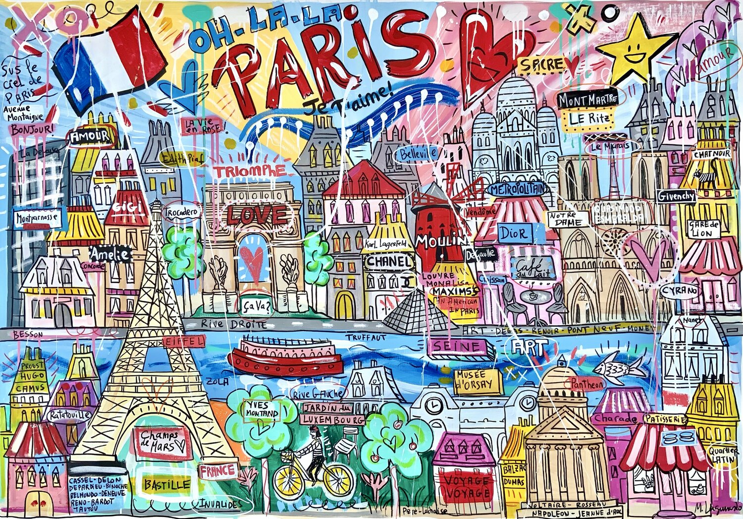 Paris OH LA LA! Mercedes Lagunas