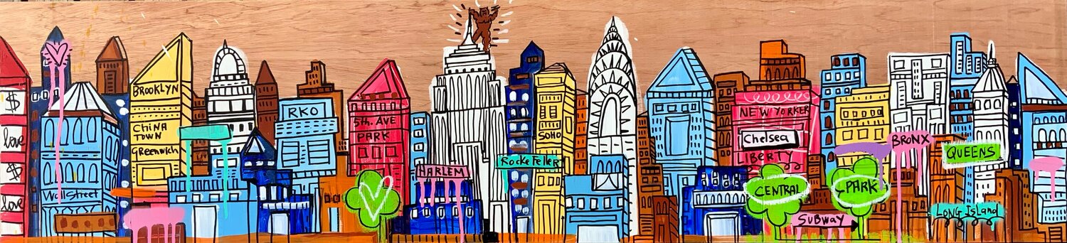 New York on my mind Mercedes Lagunas