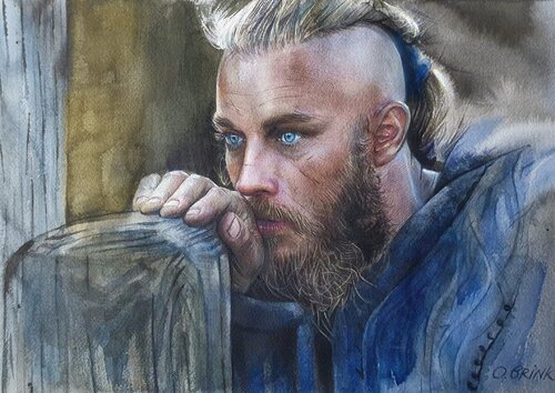 Vikings (Travis Fimmel as a model) Olga Brink