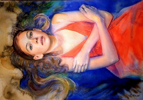 Water von Olga Brink, Malerei kaufen auf Singulart