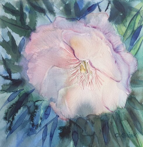 Oleander van Olga Brink, Schilderij te koop op Singulart