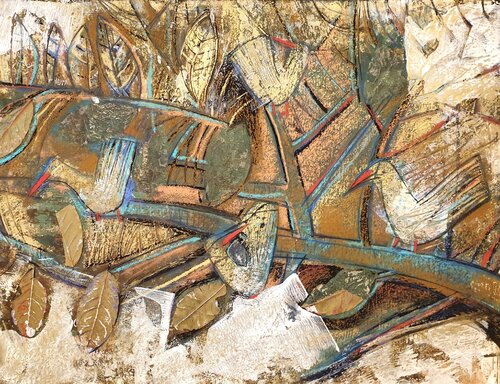 Тree of life. Birds. by Olga Brink, Work on Paper for Sale on Singulart
