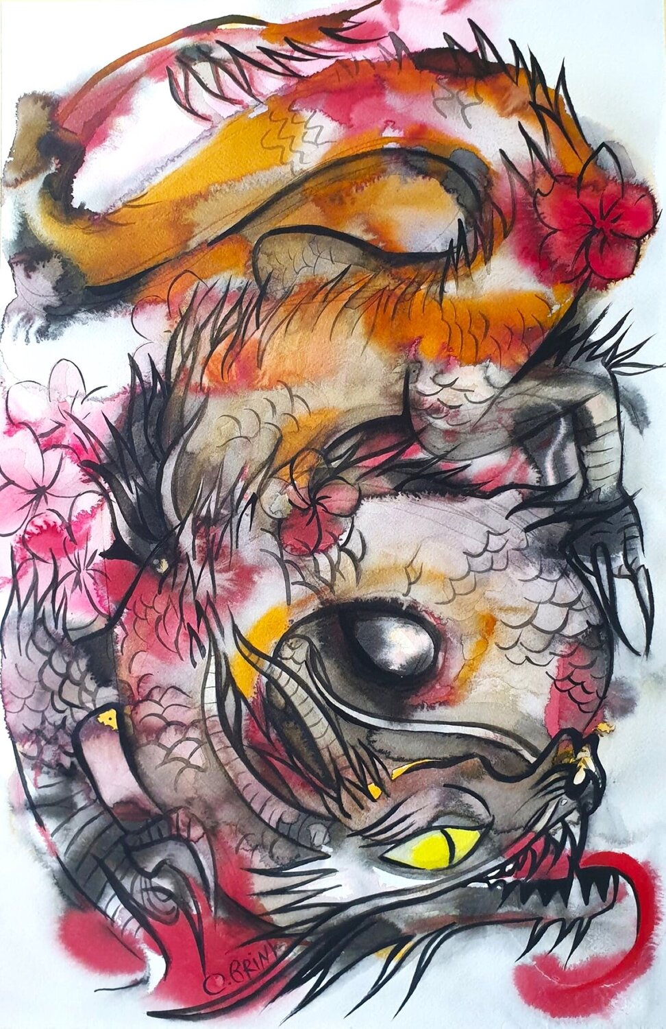 Japanese Dragon Olga Brink
