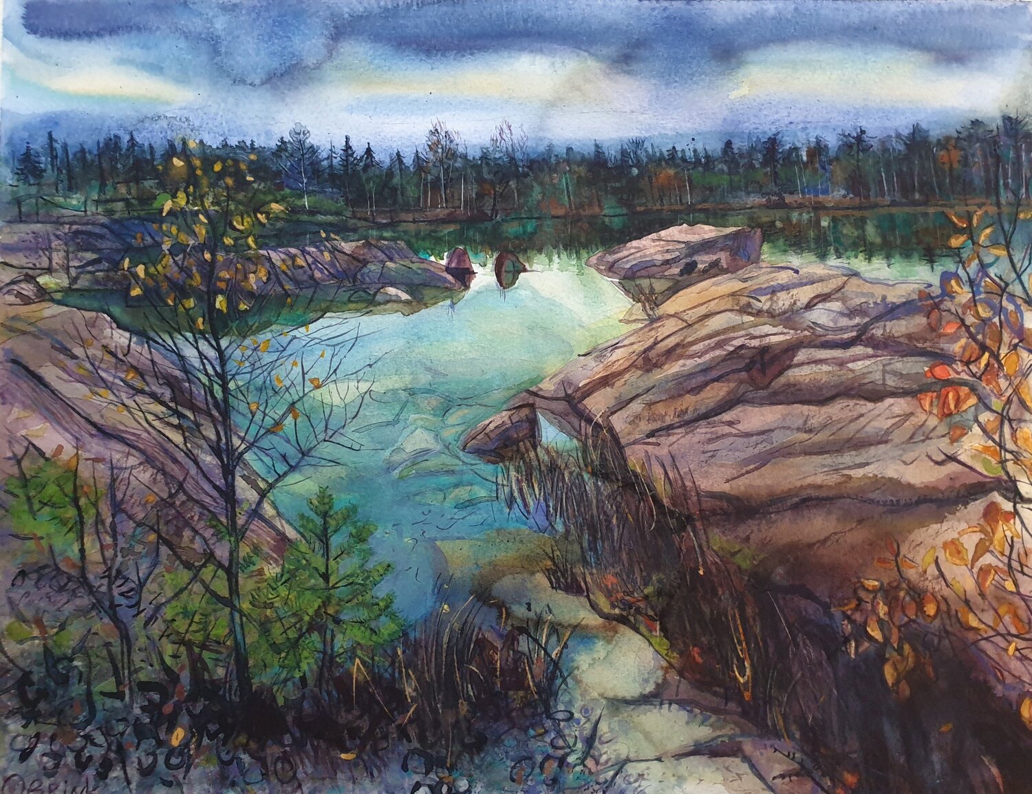 Troll Lake Olga Brink