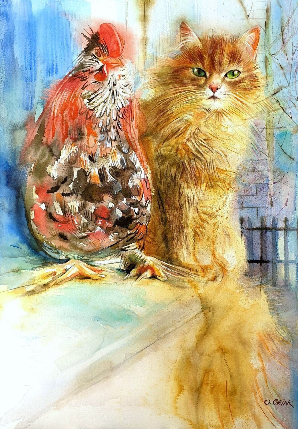 Friends Olga Brink