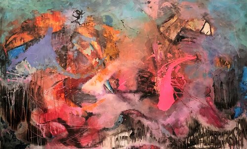 Und es war auf der Welt van Rooney, Schilderij te koop op Singulart