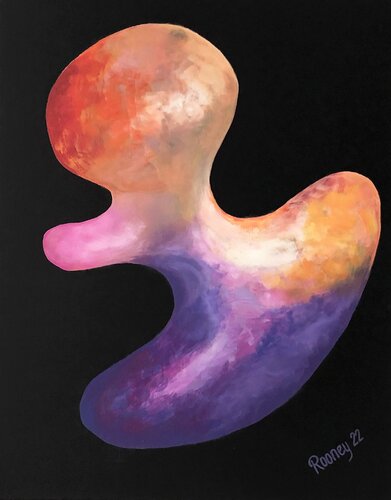 Biomorph I by Rooney, Painting for Sale on Singulart