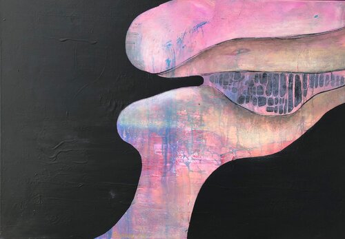 Biomorph IV van Rooney, Schilderij te koop op Singulart