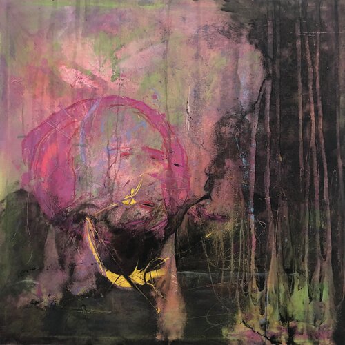 Whispers of a Summer Night van Rooney, Schilderij te koop op Singulart