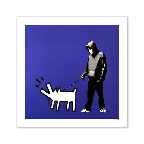 Choose Your Weapon (Dark Purple) de Banksy, Impresión a la venta en Singulart