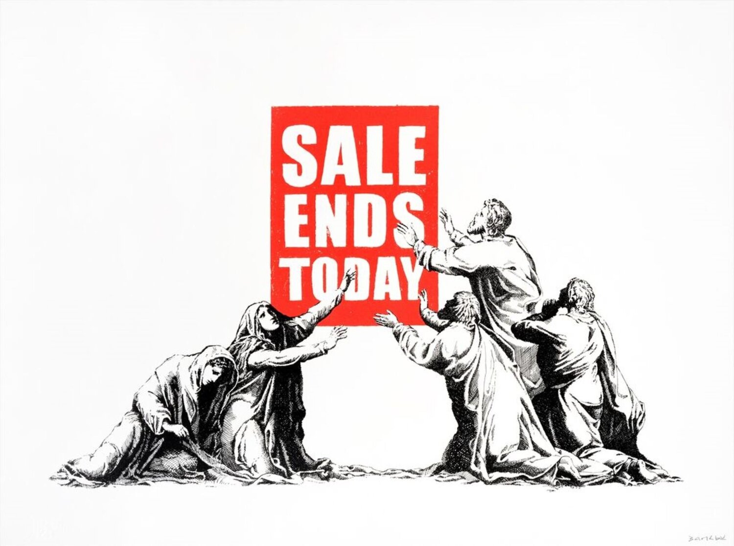 Sale Ends (V2) Banksy Stampa in vendita