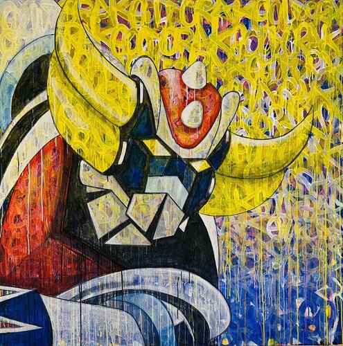 GOLDORAK GO! by ED, Painting for Sale on Singulart