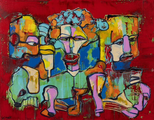 JUST AN ORDINARY DAY di Georges de Groot, Pittura in vendita su Singulart