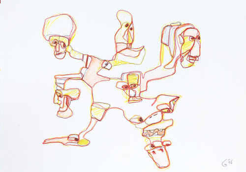 DRAWING OR SKETCH von Georges de Groot, Zeichnungen kaufen auf Singulart