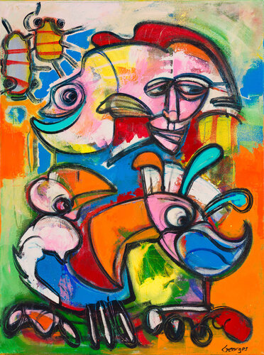 ZO KAN HET OOK! by Georges de Groot, Painting for Sale on Singulart