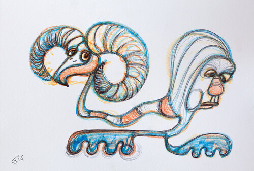 DRAWING OR SKETCH by Georges de Groot, Drawing for Sale on Singulart