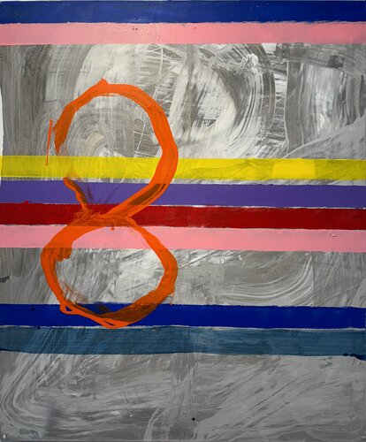 Strokes - nr. eight 1 di David Utzon, Pittura in vendita su Singulart