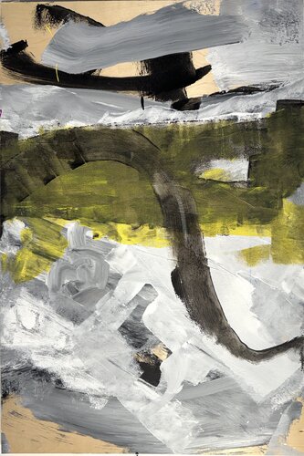 Strokes - wood 2-5 di David Utzon, Pittura in vendita su Singulart