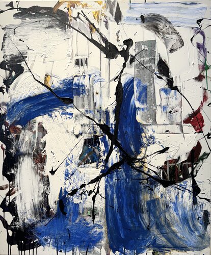 Untitled - new layers di David Utzon, Pittura in vendita su Singulart