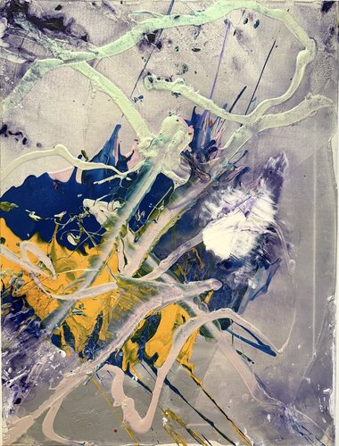 Untitled - water haze 3 di David Utzon, Pittura in vendita su Singulart