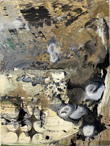 Untitled douche 1 van David Utzon, Schilderij te koop op Singulart