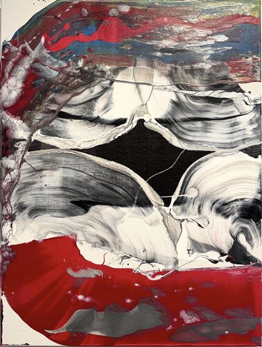 New strokes 1 di David Utzon, Pittura in vendita su Singulart