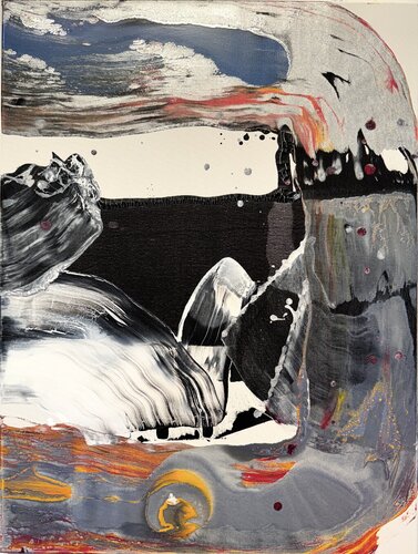 new strokes 4 di David Utzon, Pittura in vendita su Singulart