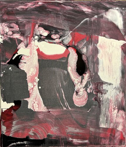 Black/red/grey 3 von David Utzon, Malerei kaufen auf Singulart