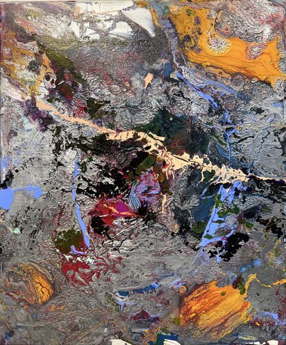 Silver 2 van David Utzon, Schilderij te koop op Singulart