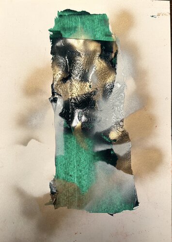 Calligrafy 13 by David Utzon, 油畫 for Sale on Singulart