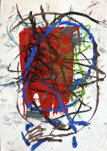 Calligrafi large 2 di David Utzon, Opera su carta in vendita su Singulart