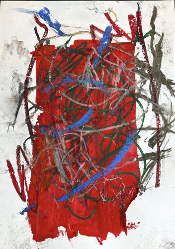 Calligrafi large 3 di David Utzon, Opera su carta in vendita su Singulart