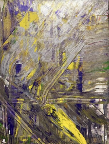 Strokes with acrylic 5 di David Utzon, Pittura in vendita su Singulart