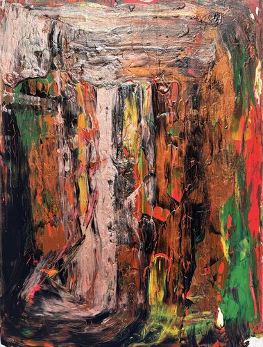 Strokes with acrylic 6 di David Utzon, Pittura in vendita su Singulart
