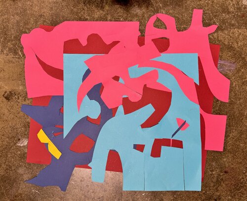 Collage 6 von David Utzon, Werk auf Papier kaufen auf Singulart