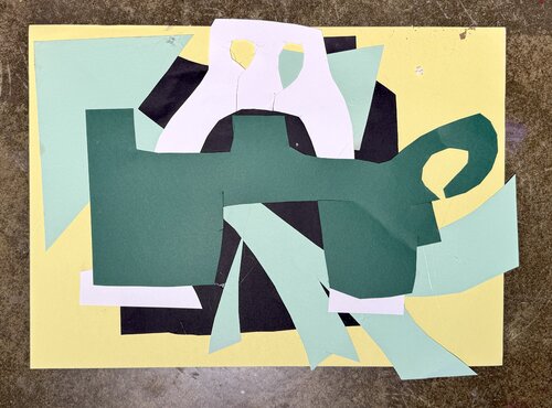Collage 10 di David Utzon, Opera su carta in vendita su Singulart