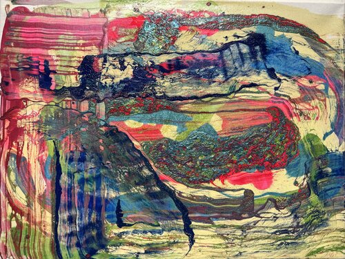 New Strokes 2 by David Utzon, Painting for Sale on Singulart