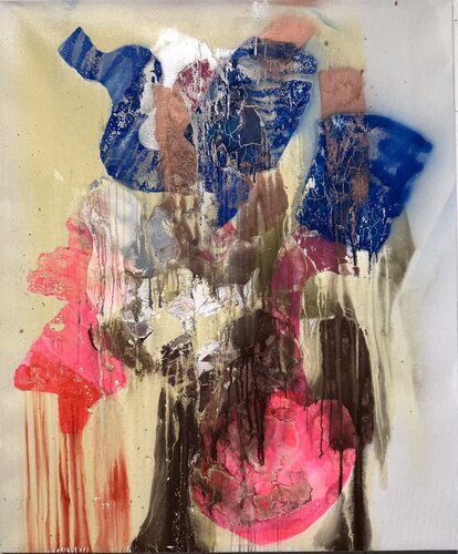 Grafitti 2 by David Utzon, 油畫 for Sale on Singulart