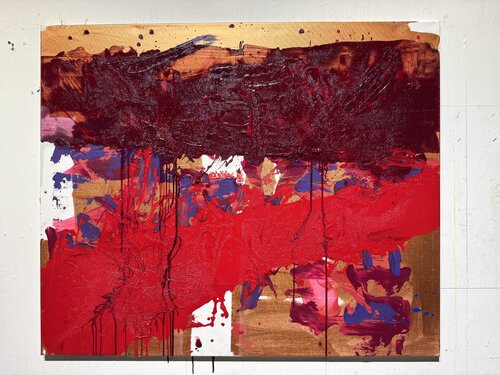 Double stroke 1 von David Utzon, Malerei kaufen auf Singulart