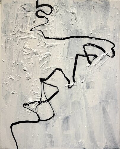 Calligraphy 3 par David Utzon, Peinture en vente sur Singulart