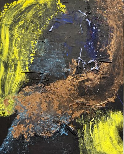 Reinvented strokes 2 di David Utzon, Pittura in vendita su Singulart